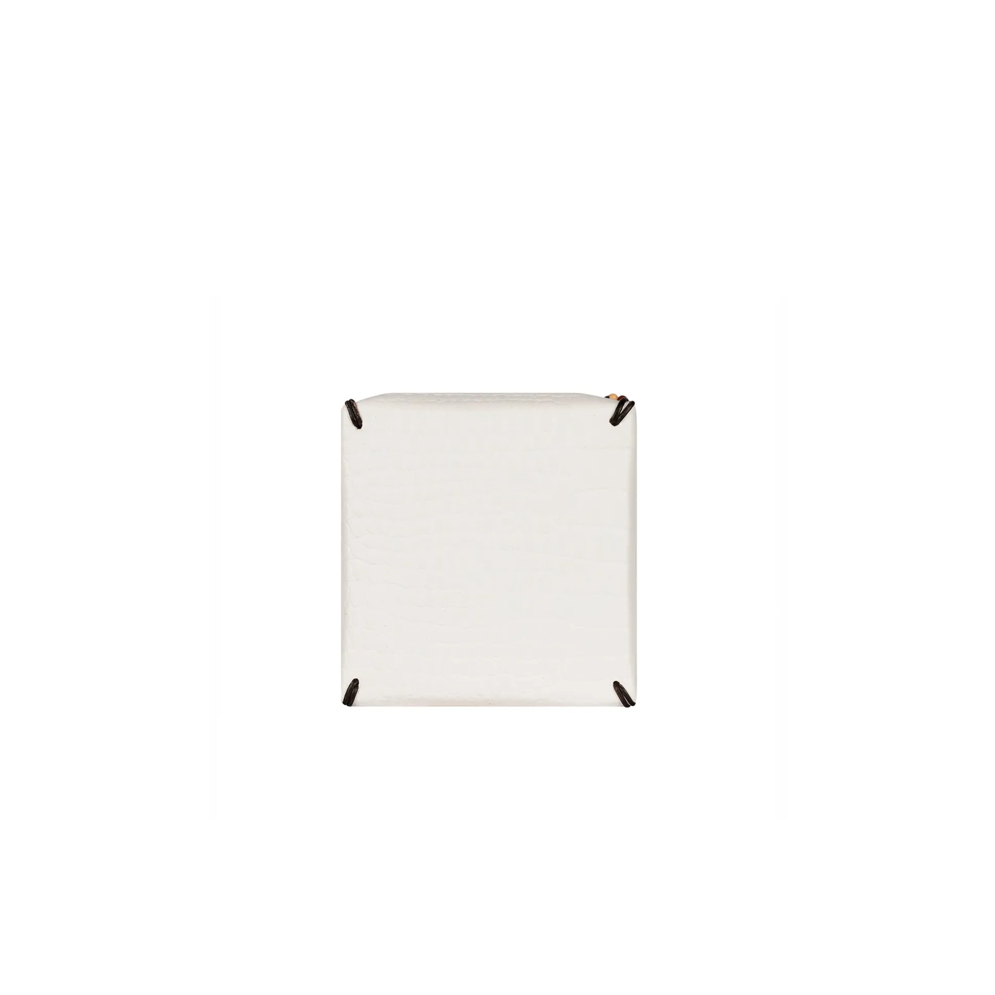 Post-it Holder Printed Croco White