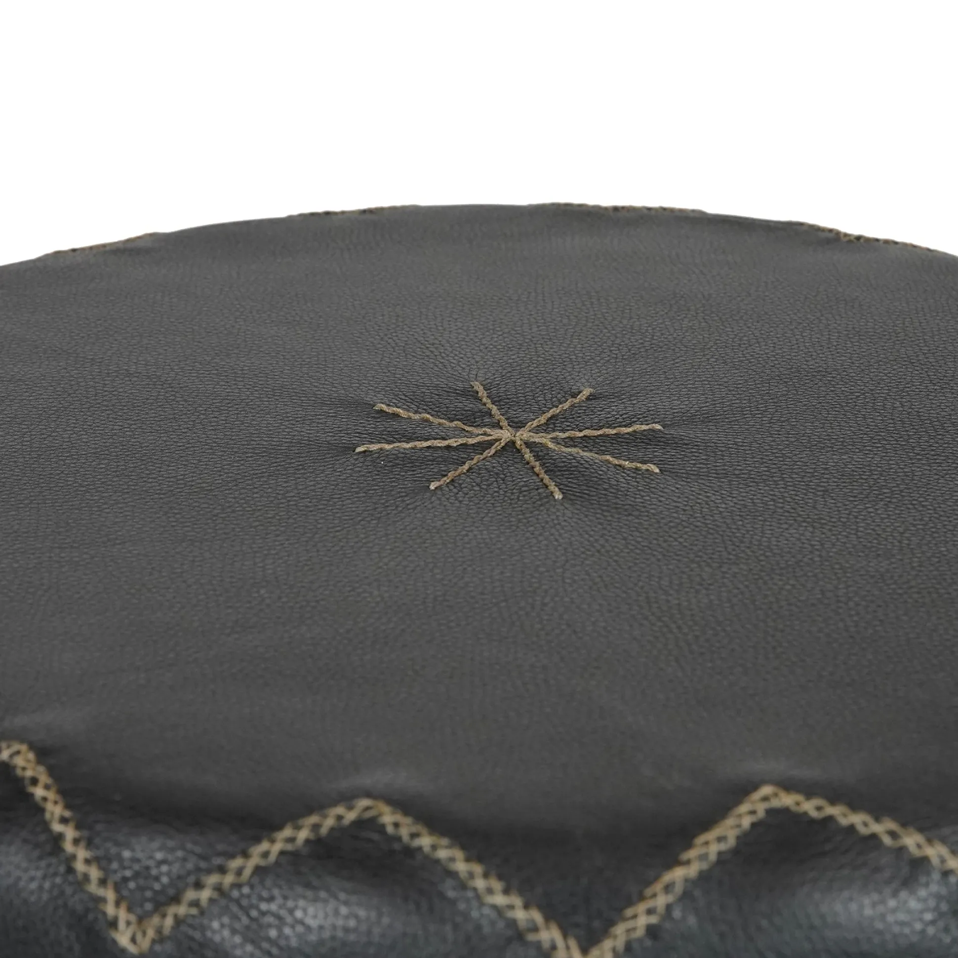 Pouf Dubai L Cervo Black
