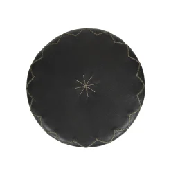 Pouf Dubai L Cervo Black