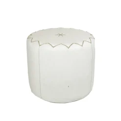 Pouf Dubai L Cervo White