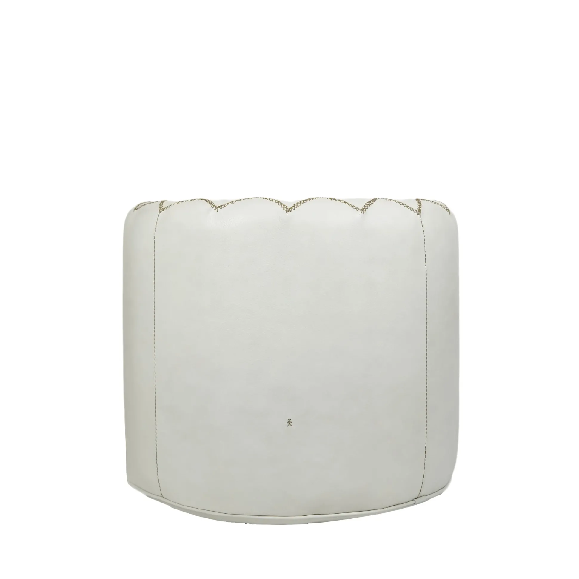 Pouf Dubai L Cervo White