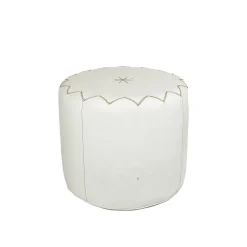 Pouf Dubai S Cervo White