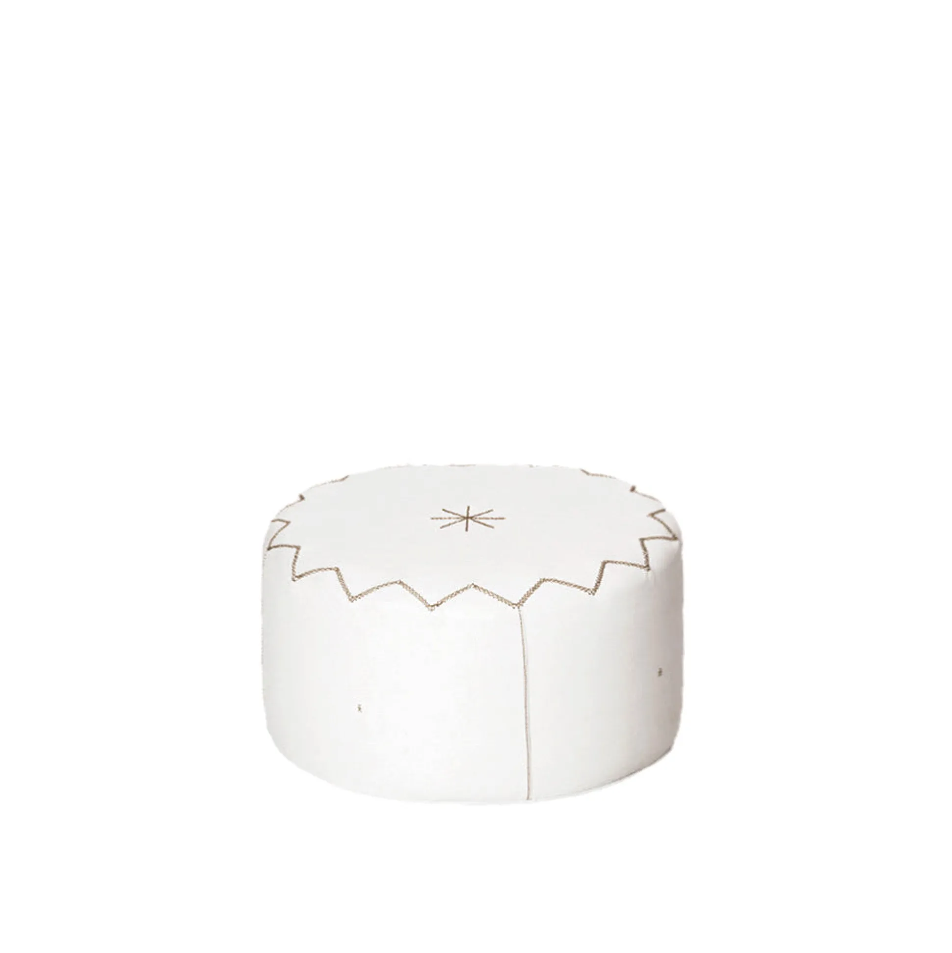 Pouf New Casablanca S Cervo White