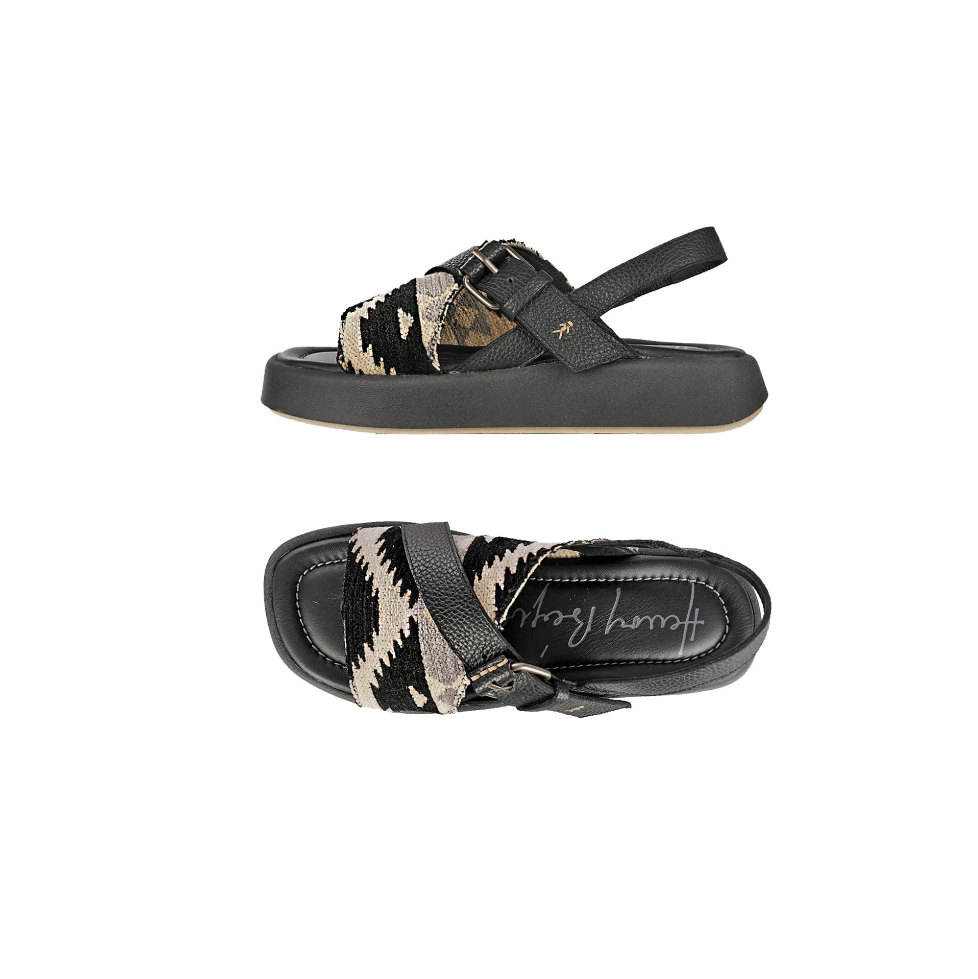 Sandal Azteco Fabric Black