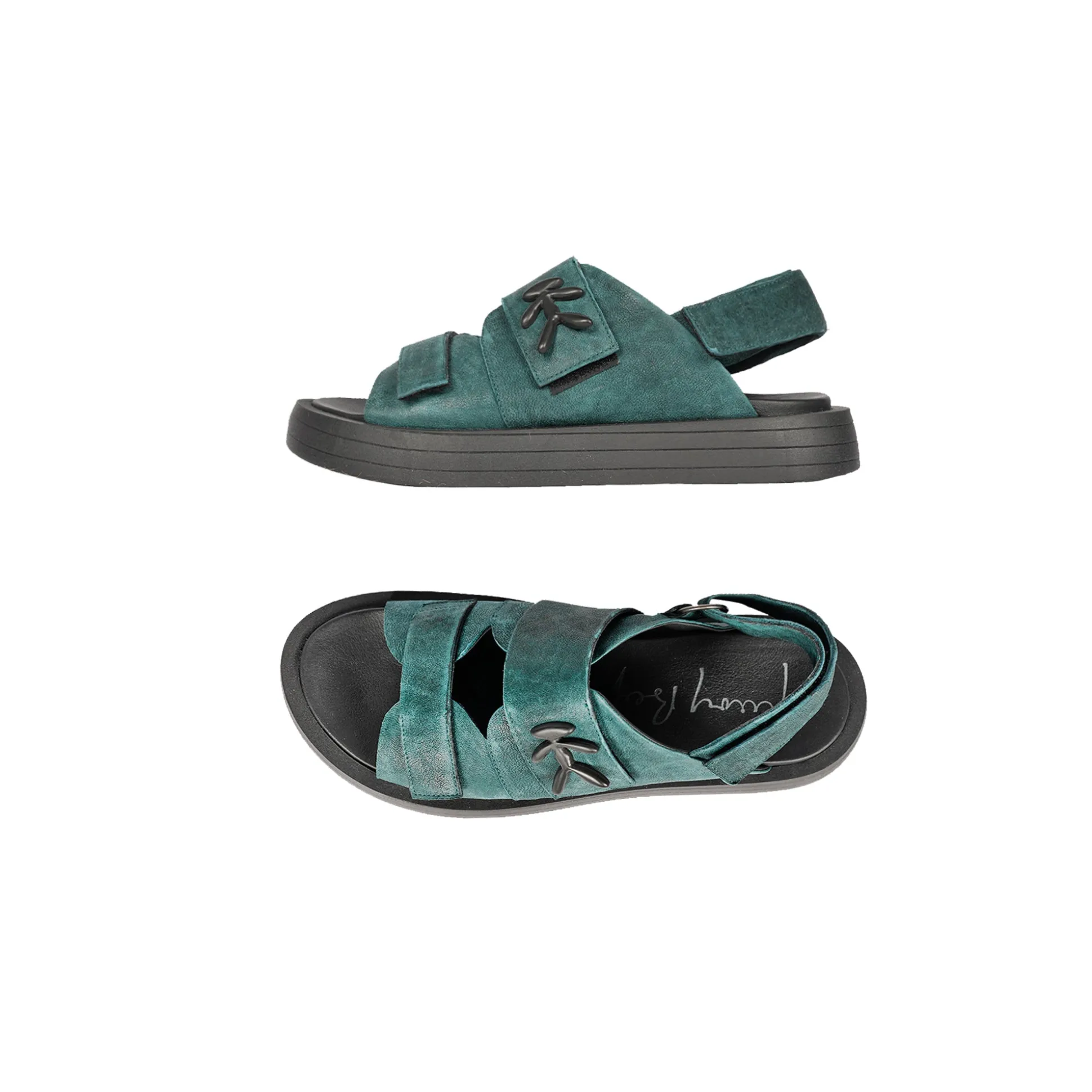 Sandal Grattato teal