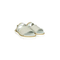 Sandal Intreccio Soft Chalk White