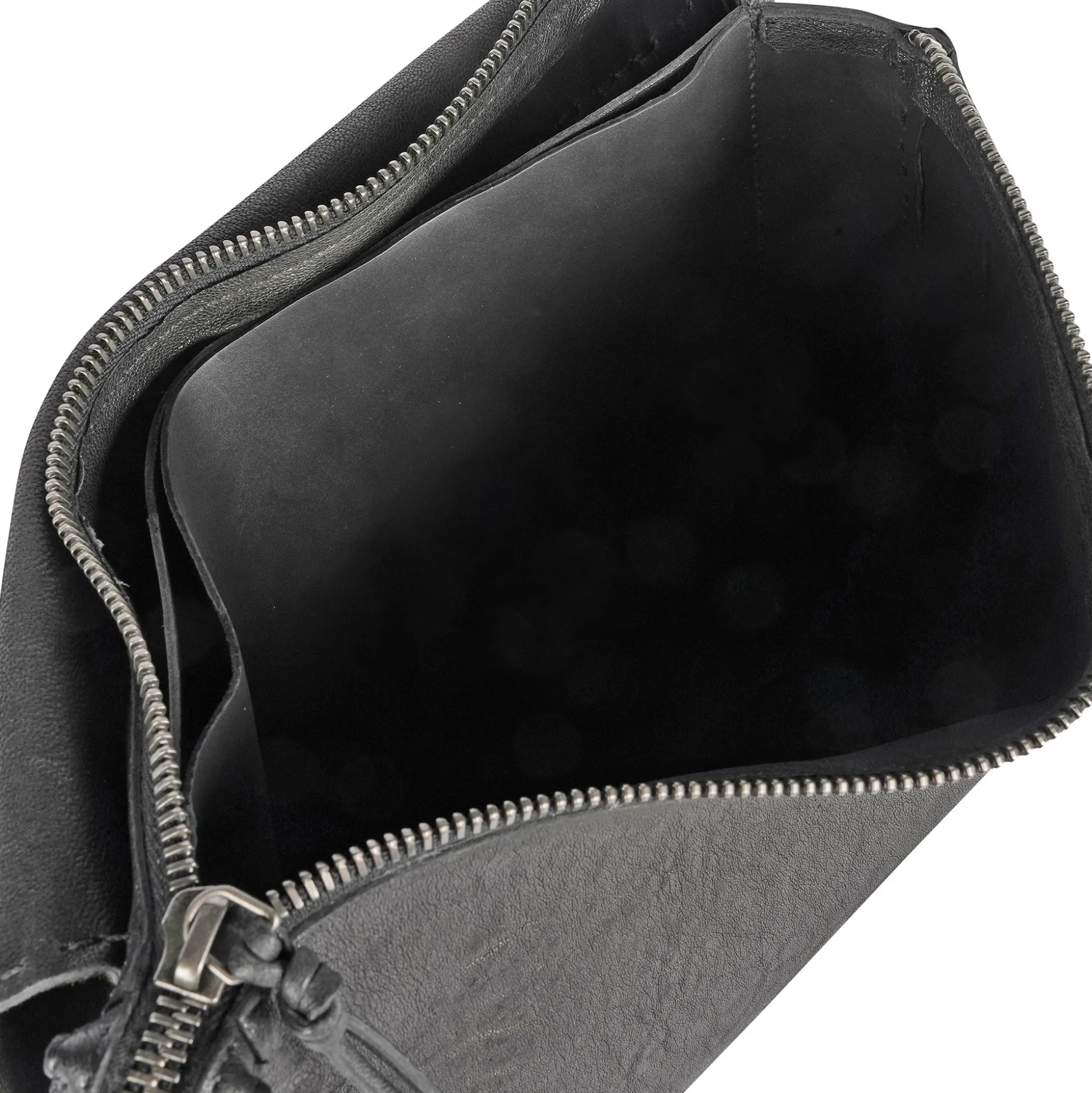 Saretta M HB Vegetal Wash Black/Pony Olive