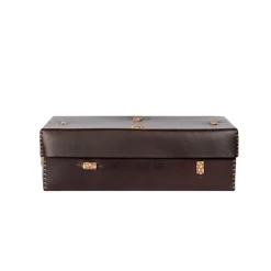 Scatola Murrine L Cuoio Brown
