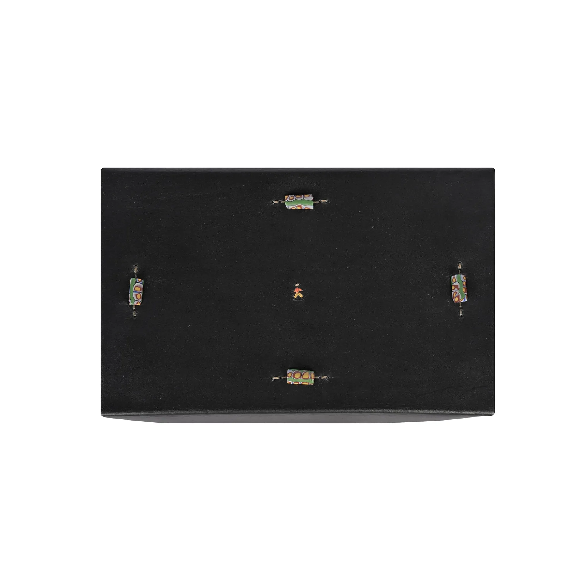 Scatola Murrine L Cuoio Black