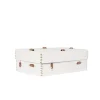 Scatola Murrine L Cuoio White