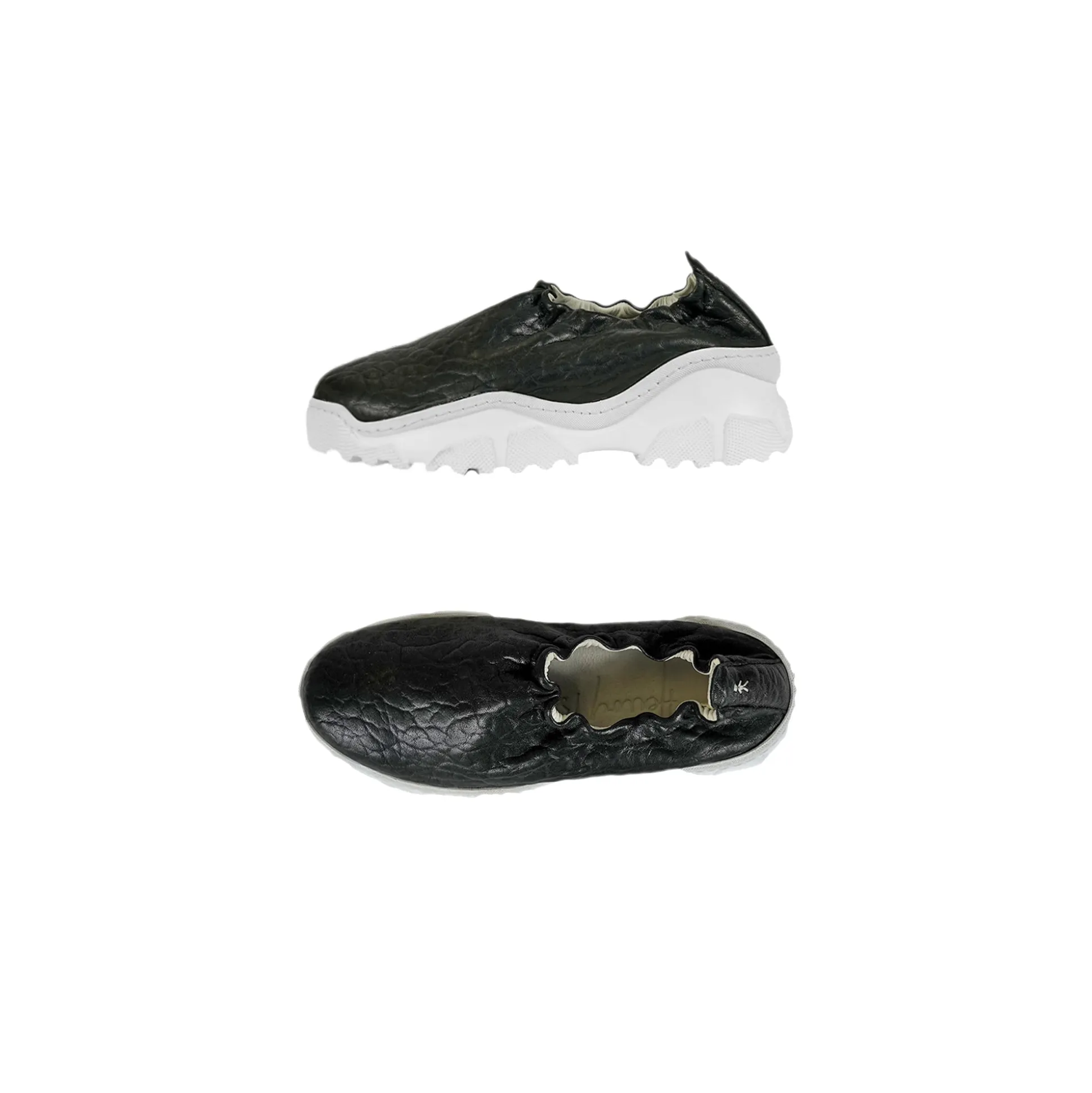 Slip On Granellato Black