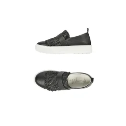 Slip On Intreccio Madreperla Black