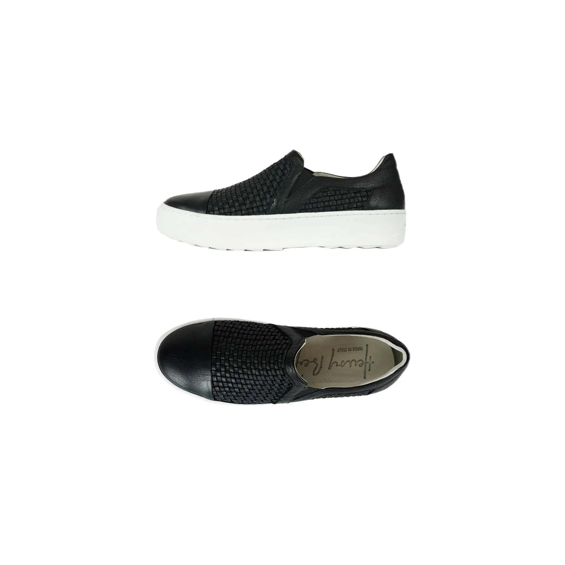 Slip On Intreccio Soft Black