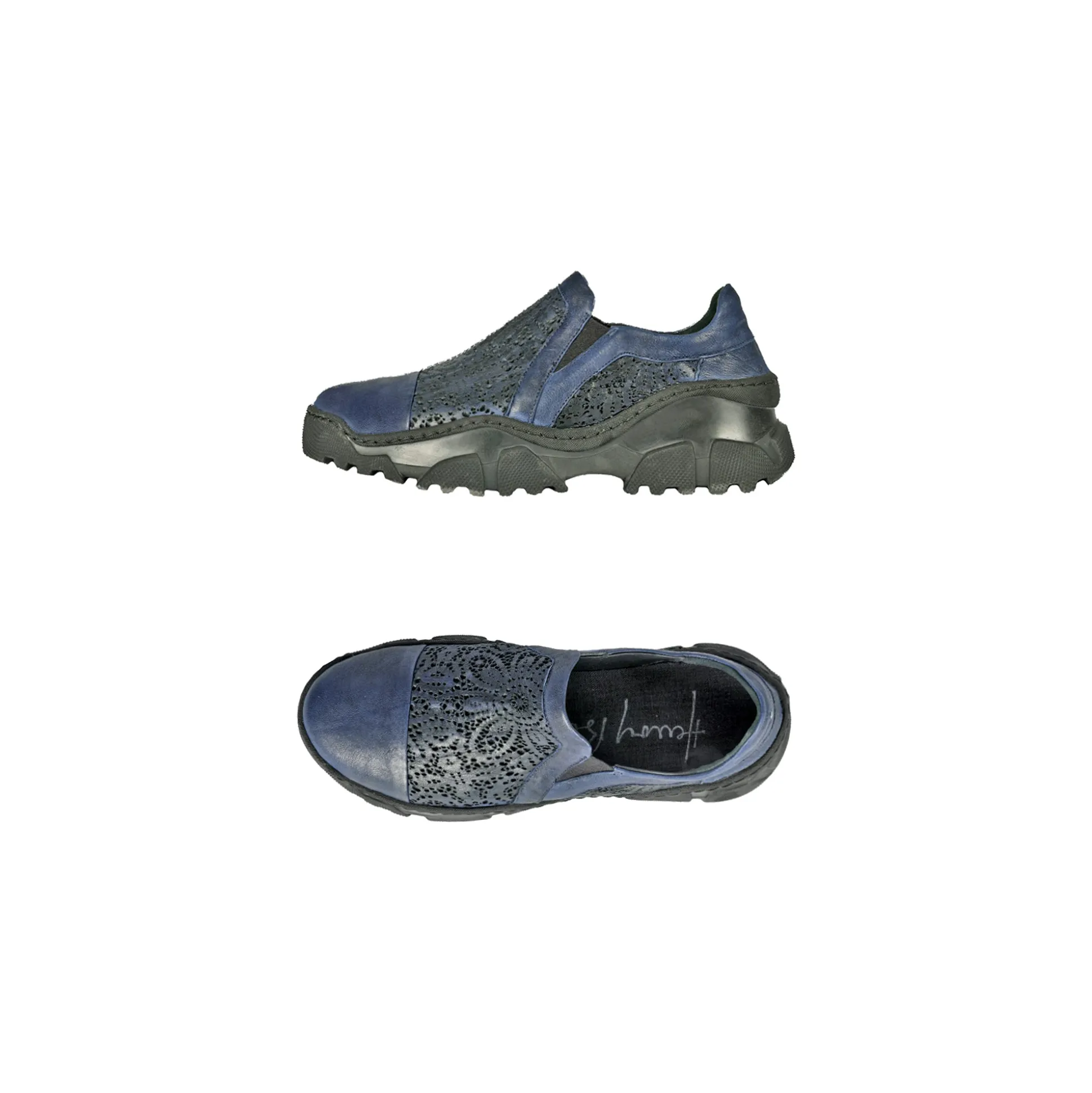 Slip On Traforato Pizzo