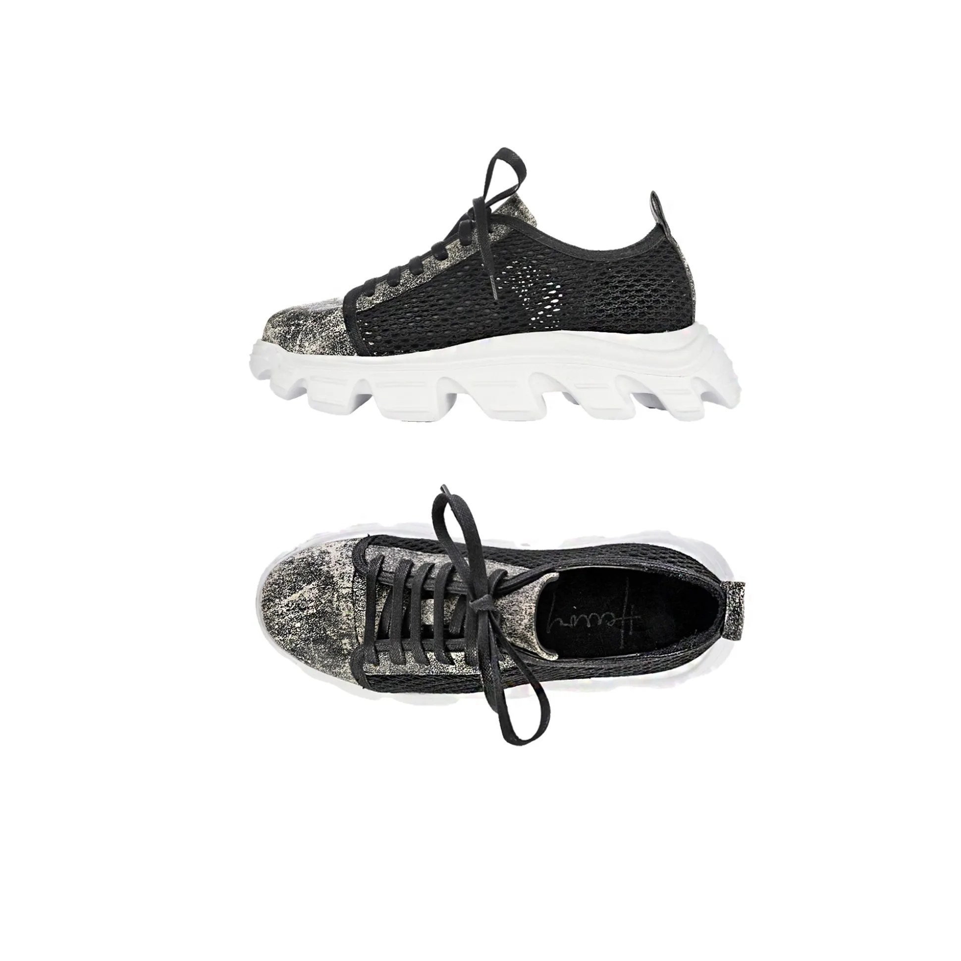 Sneaker Embroidery Net Black