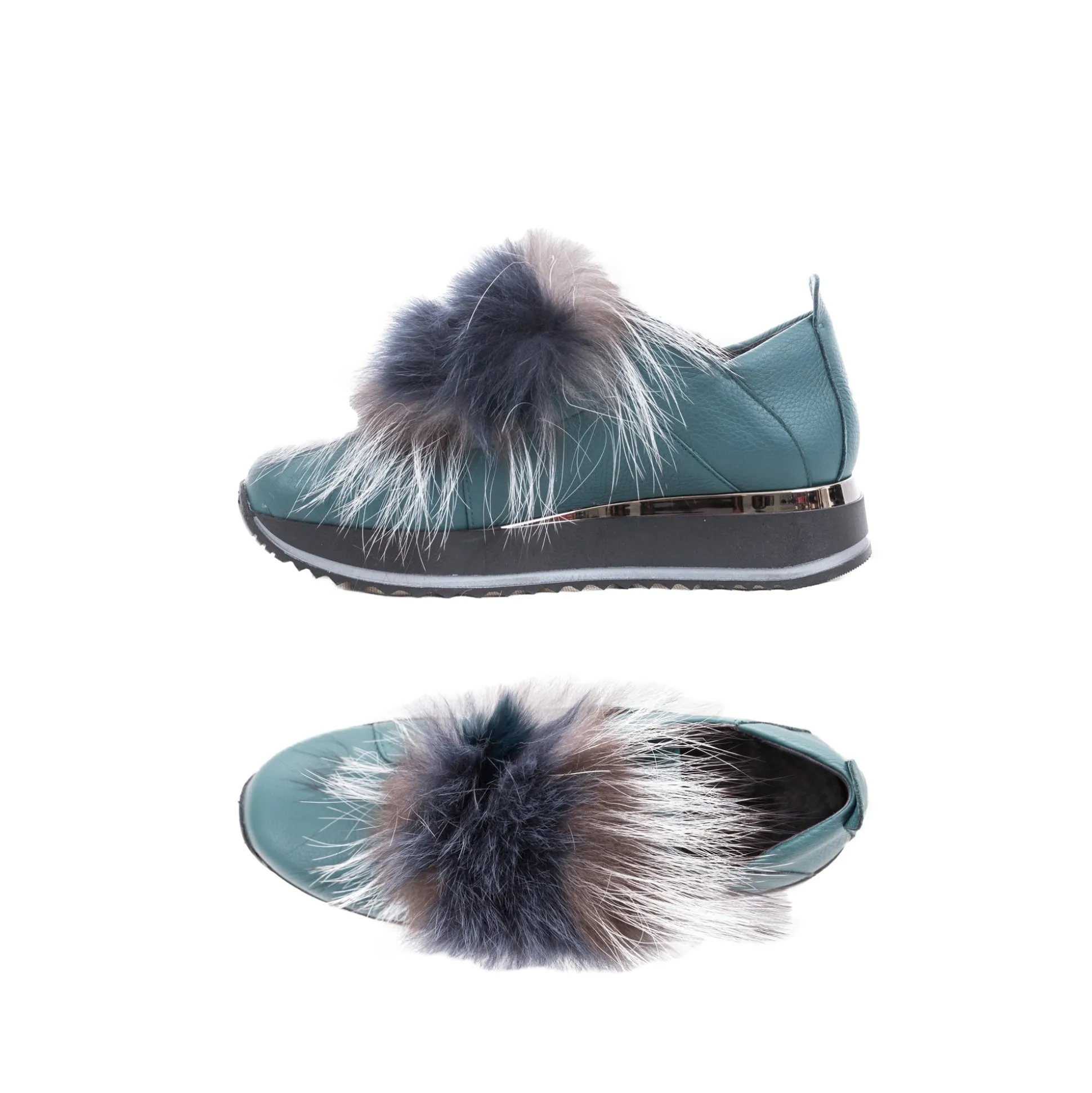 Sneaker Fur Cervo Blue