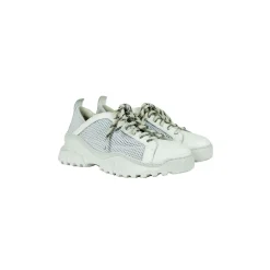 Sneaker Rete Stretch Chalk White