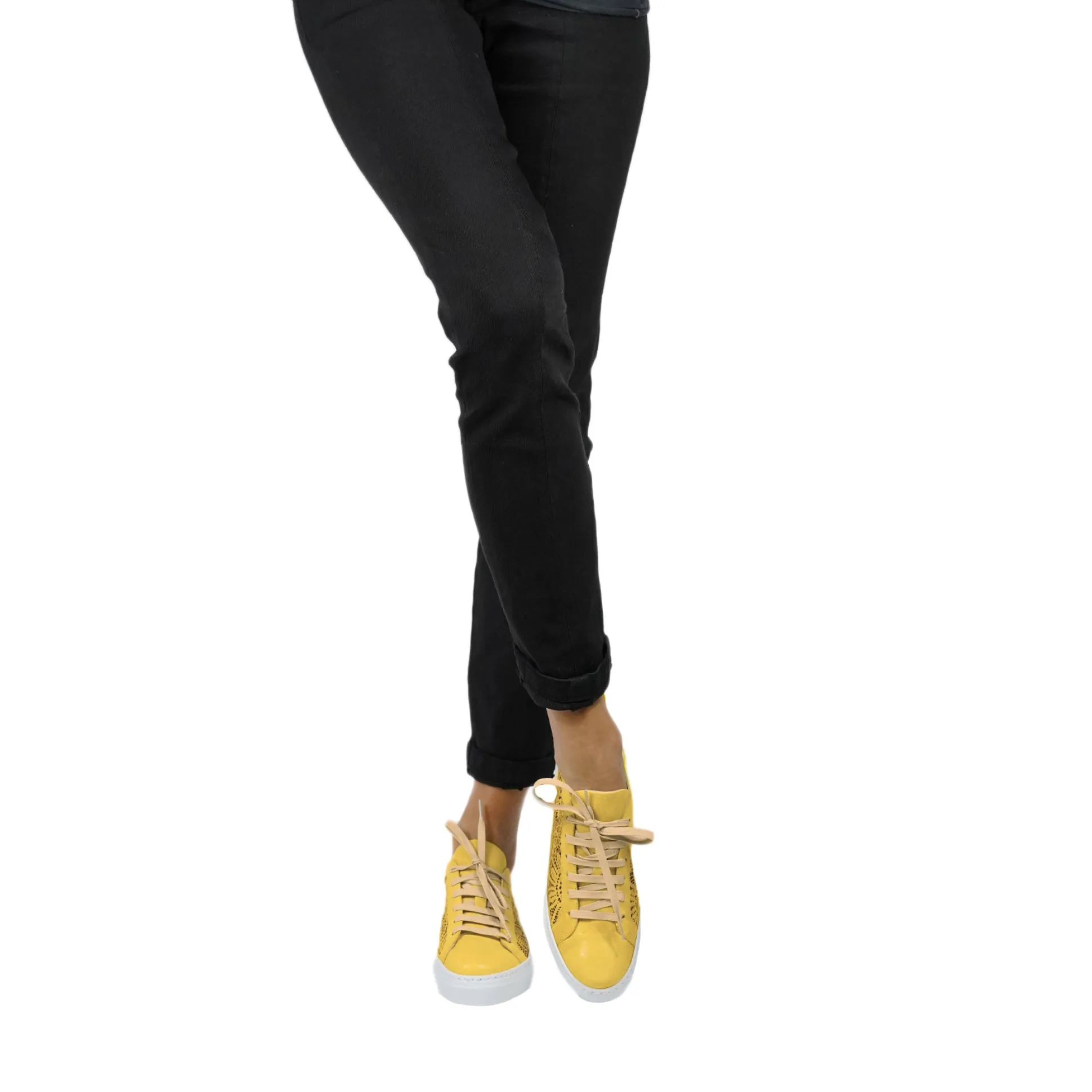 Sneaker Traforato Yellow