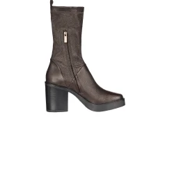 Square Toe Bootie Stretch Old Iron