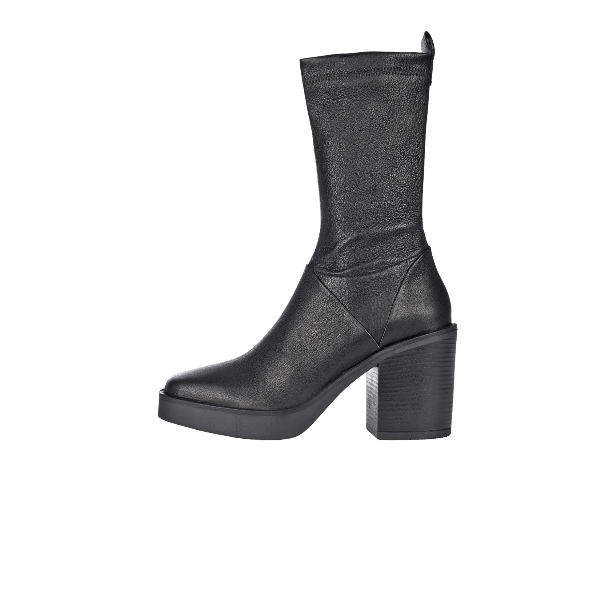 Square Toe Bootie Stretch Old Iron