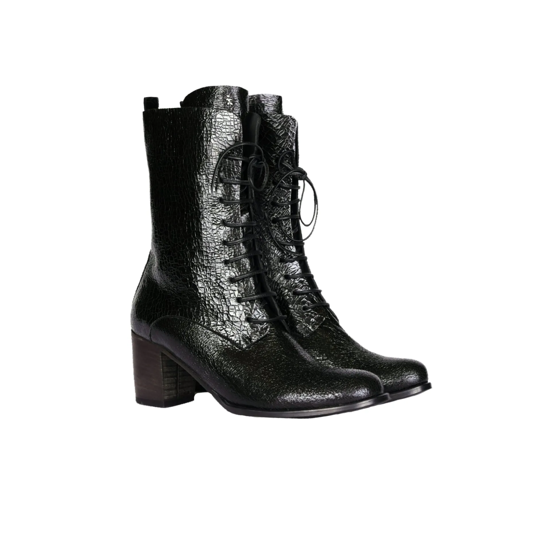 Stivaletto stagnola Black