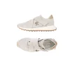 Suede Leather Man Sneaker Chalk White