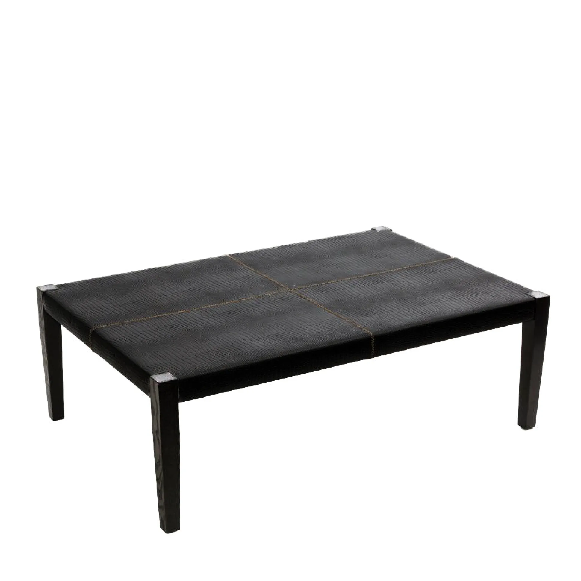 Tavolo Mozart Printed Crocodile Black