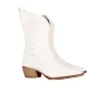 Texan Boot Old Iron White