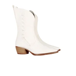 Texan Boot Old Iron White