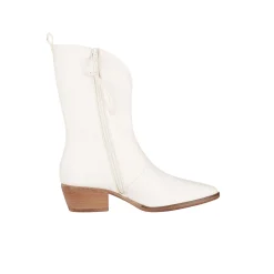 Texan Boot Old Iron White