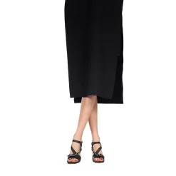Wedge Jewel Sandal Martellato Black