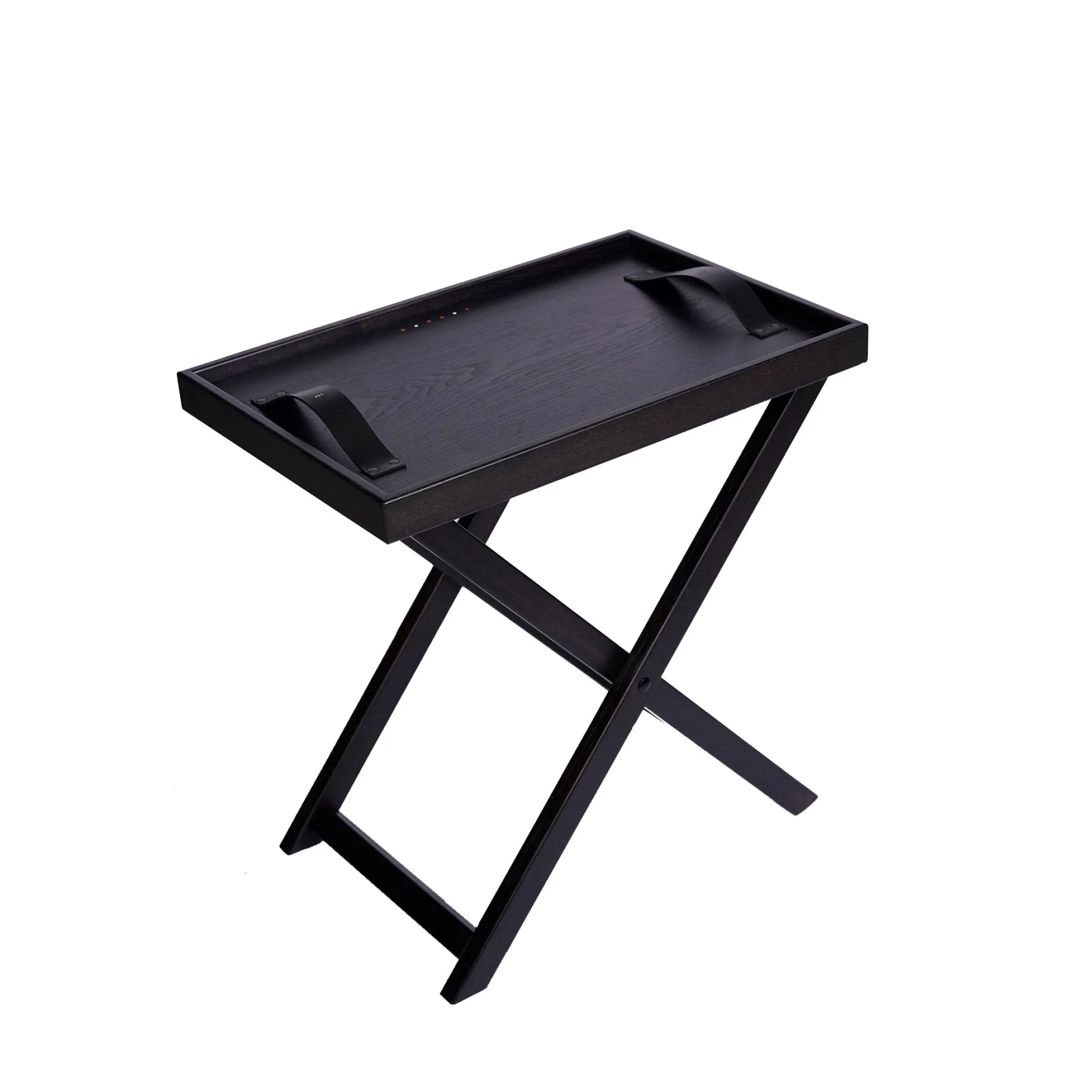 Wood Tray Table Ebano