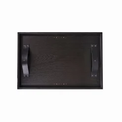 Wood Tray Table Ebano