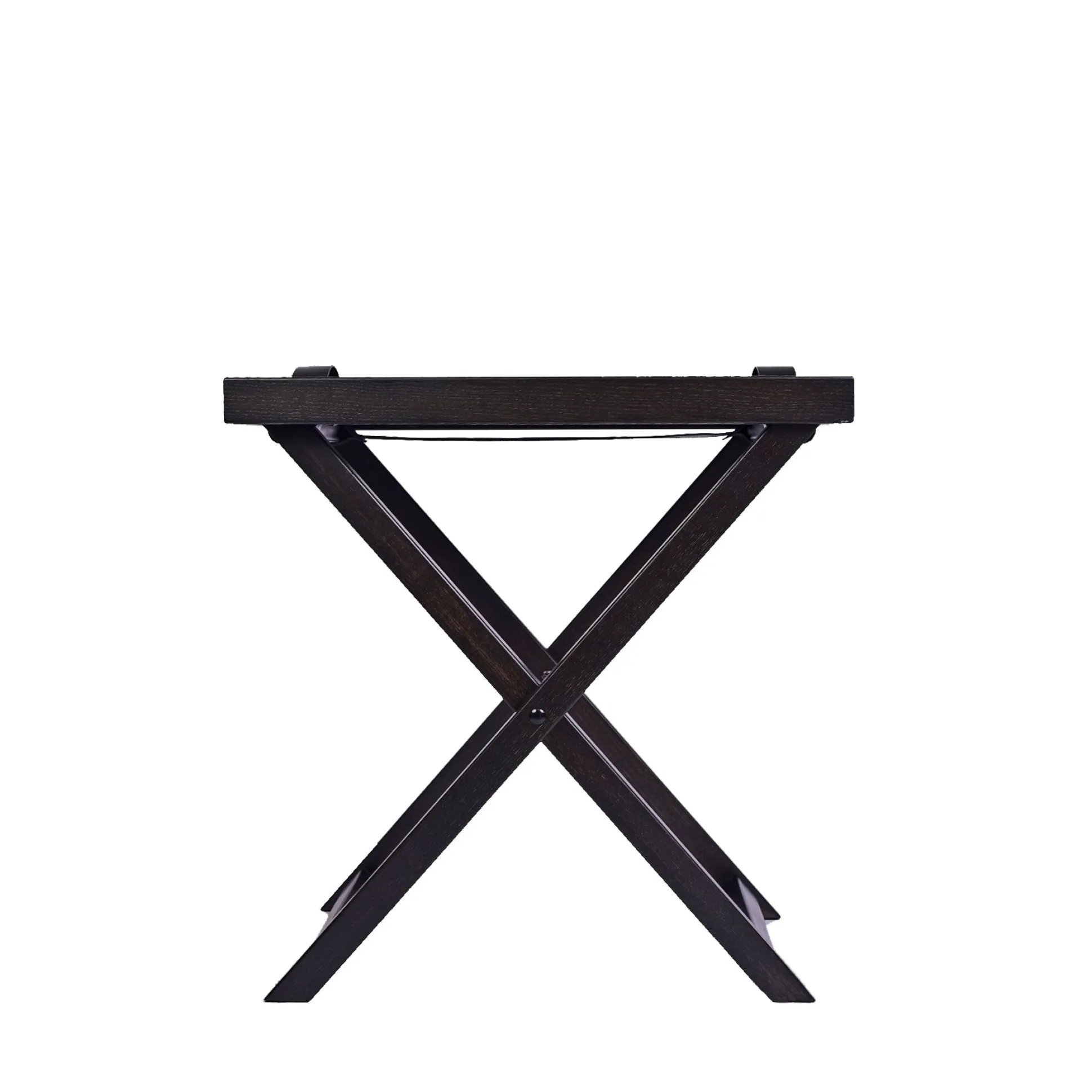 Wood Tray Table Ebano
