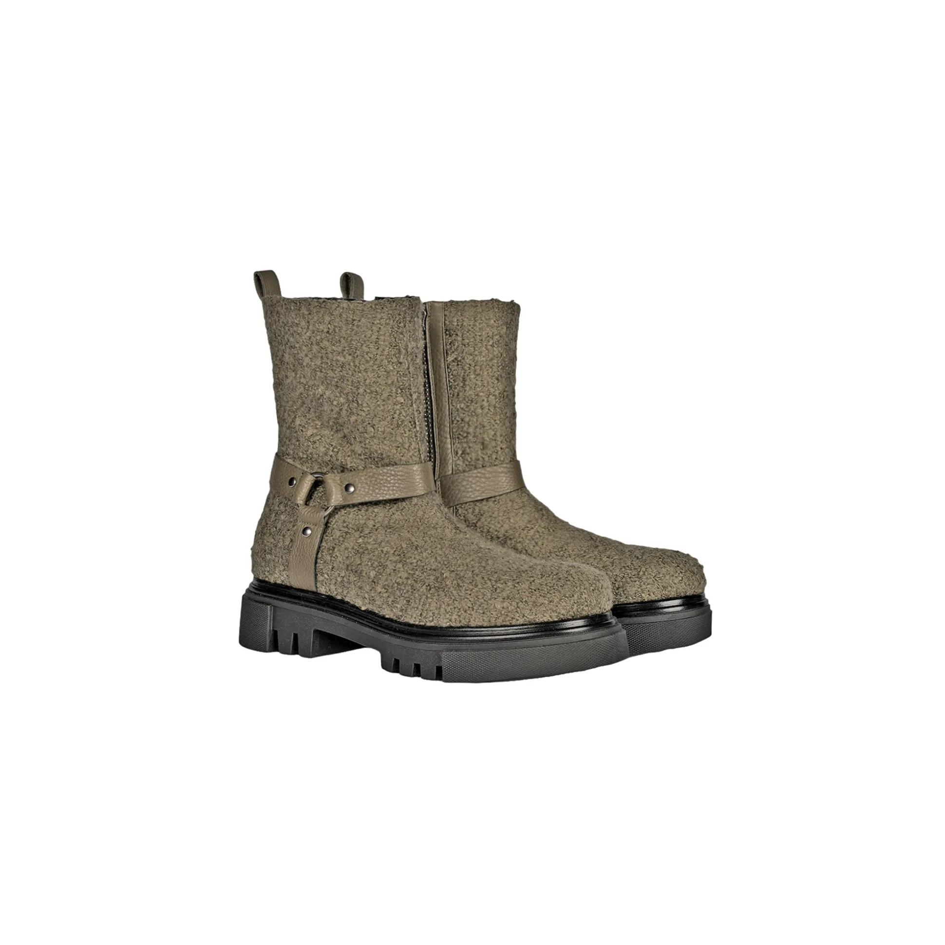 Wool Bootie Lana Ricciolina