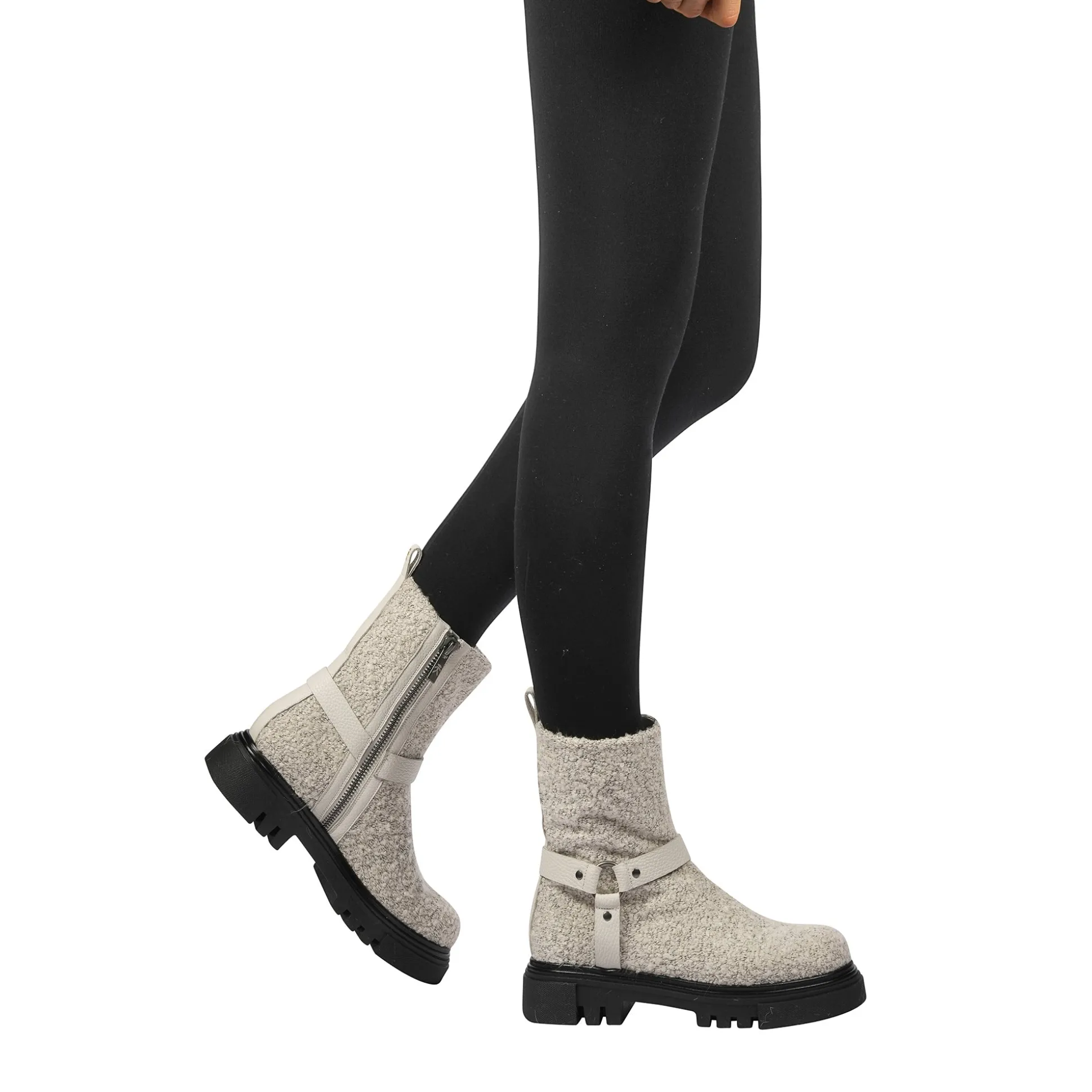 Wool Bootie Lana Ricciolina