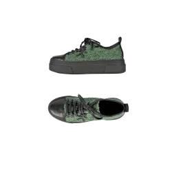 Wool Sneaker Bouclè Dark Green
